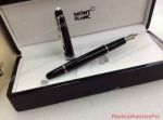 Replica Montblanc Meisterstuck Classique Fountain Pen 163 Silver Clip